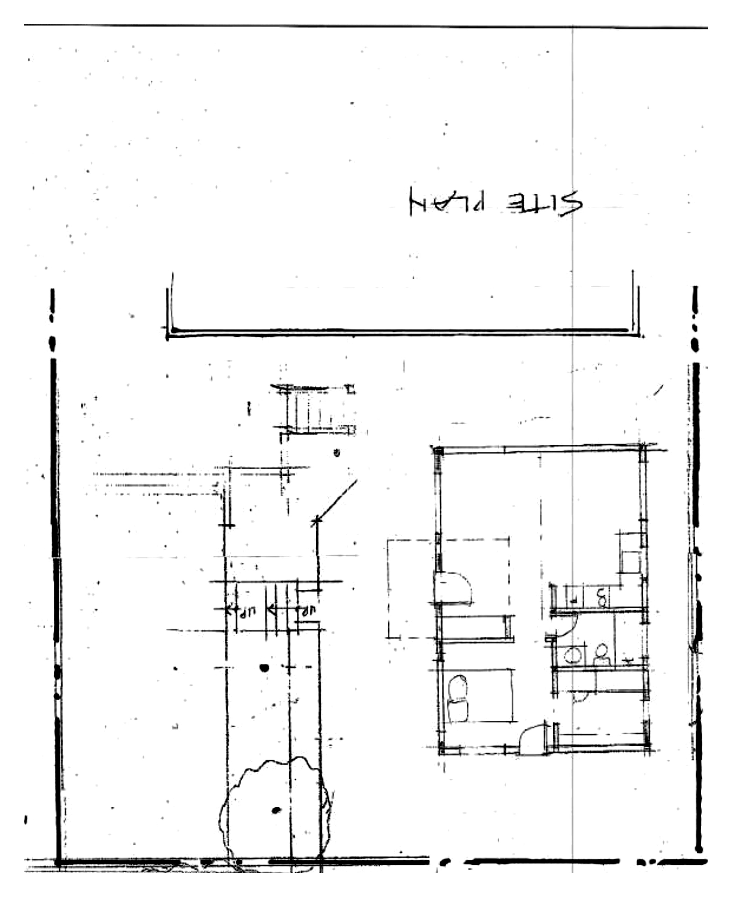 Site plan sketch